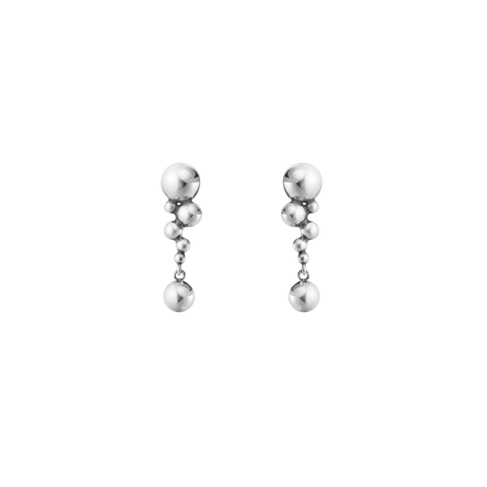 Moonlight Grapes Earrings, Small - Silver - 20001410