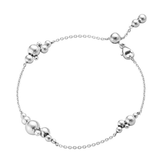 Moonlight Grapes Chain Bracelet - Silver - 20001415