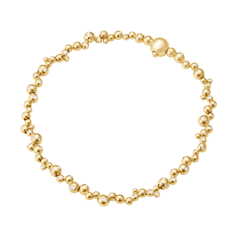 Moonlight Grapes Slim Diamond Bracelet, 0.39ct - Yellow Gold - 20001419000M