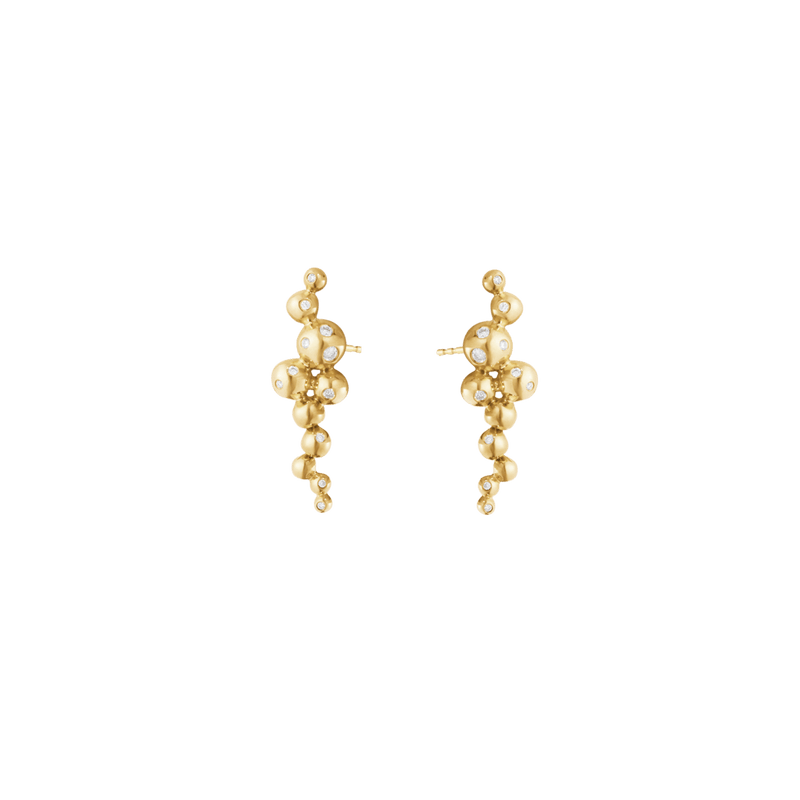 Moonlight Grapes Diamond Earrings, Small - 18ct Yellow Gold - 20001421