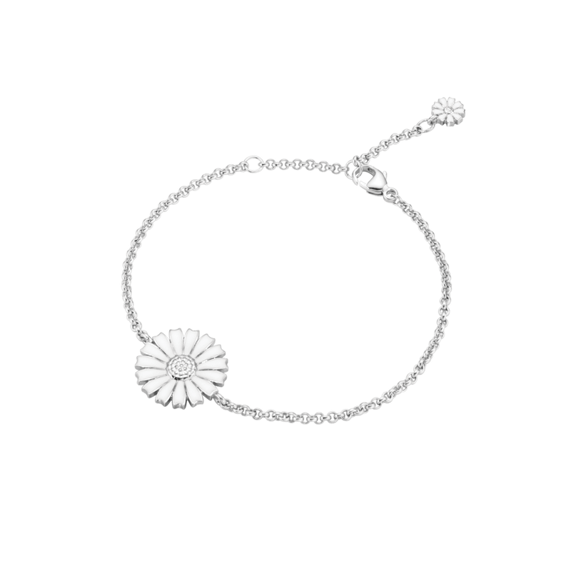Daisy Bracelet - Silver/White - 20001538