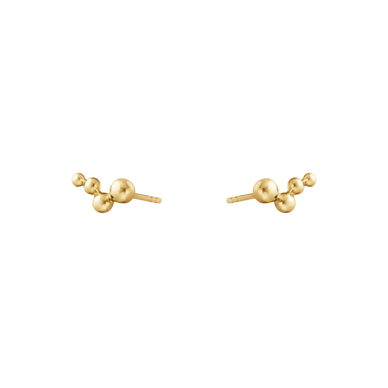 Moonlight Grapes Ear Studs - 18ct Yellow Gold - 20001596
