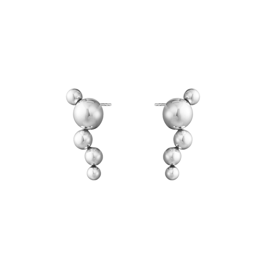 Moonlight Grapes Earrings - Silver - 20001631