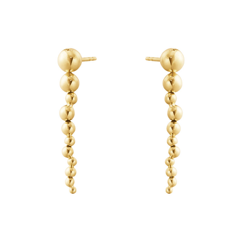 Moonlight Grapes Long Earrings - 18ct Yellow Gold - 20001634