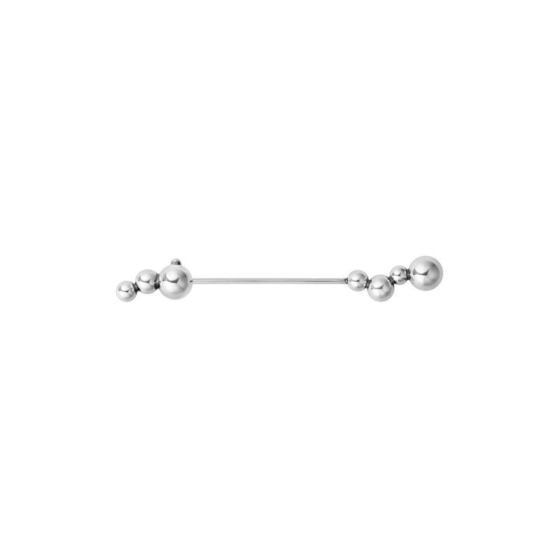 Moonlight Grapes Brooch - Silver - 20001645