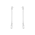 Vivianna Torun Long Earrings, Rock Crystal - Silver - 20001652