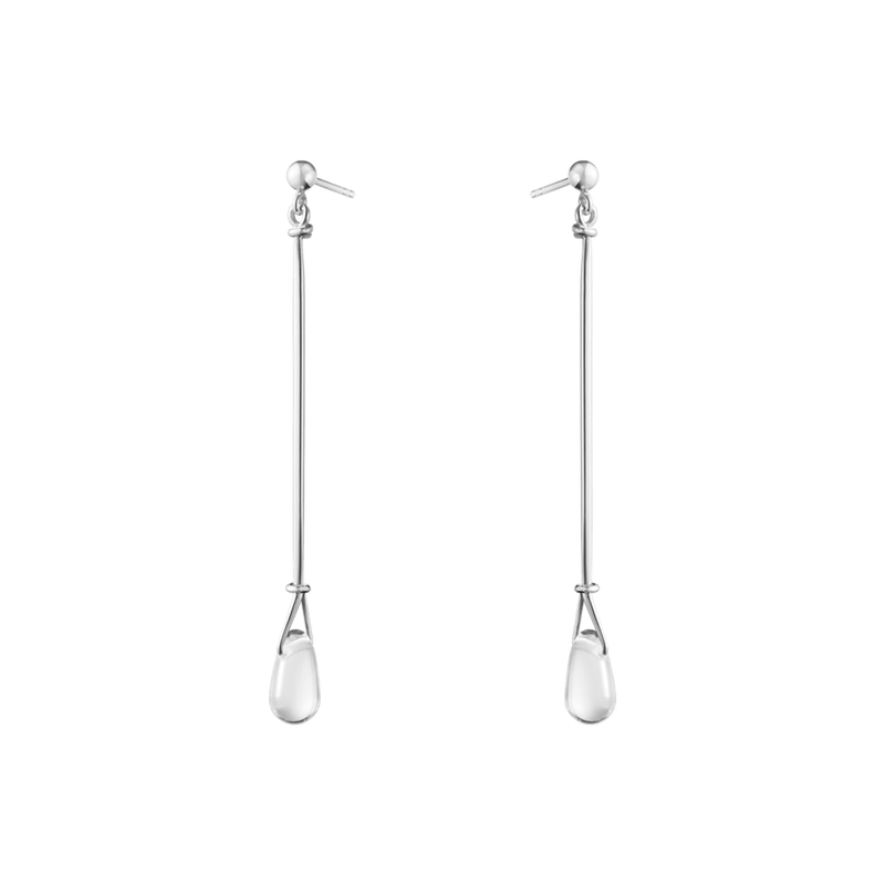 Vivianna Torun Long Earrings, Rock Crystal - Silver - 20001652