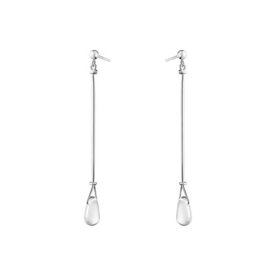 Vivianna Torun Long Earrings, Rock Crystal - Silver - 20001652