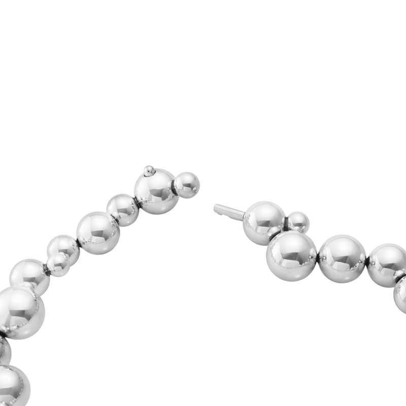 Moonlight Grapes Necklace - Silver - 2000166100