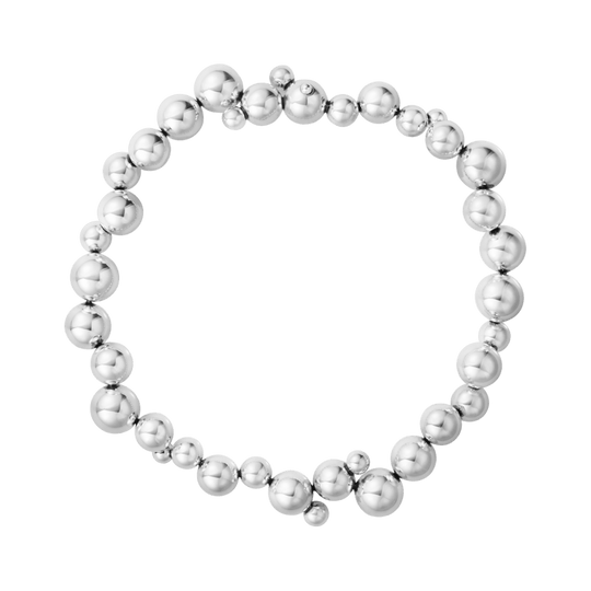 Moonlight Grapes Necklace - Silver - 2000166100