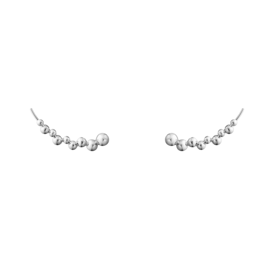 Moonlight Grapes Ear Cuffs - Silver - 20001713