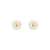 Daisy Stud Earrings, 11mm - Gold/White - 20001720