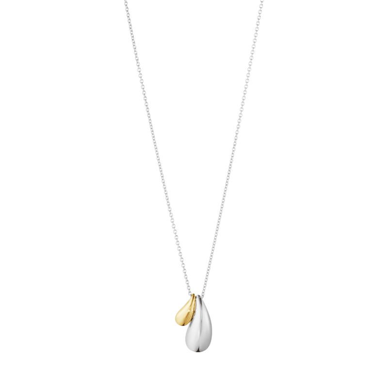 Reflect Double Drop Pendant - Silver/Gold - 20001845