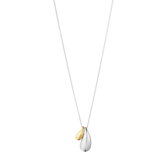 Reflect Double Drop Pendant - Silver/Gold - 20001845