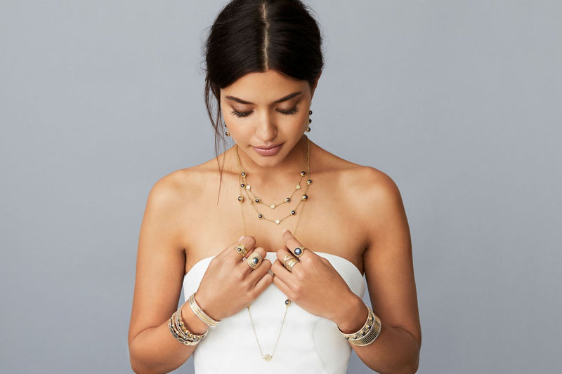 Blue Pearl Ring - Silver - 2049RSBP