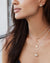 Mini Circle Reversible Pendant - Gold & Silver - 0140N-TWT