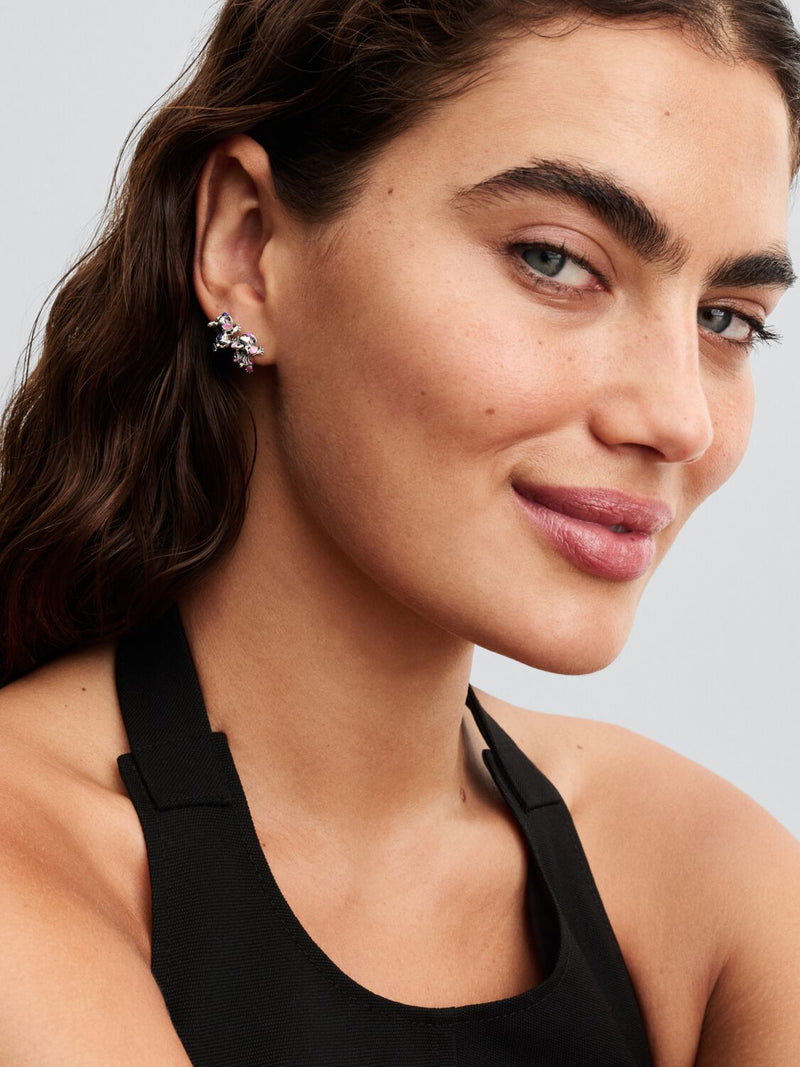 Disney Stitch & Angel Stud Earrings - Sterling Silver - 293741C01