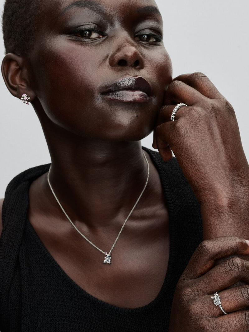 Disney Stitch & Stone Ring - Sterling Silver - 193740C01