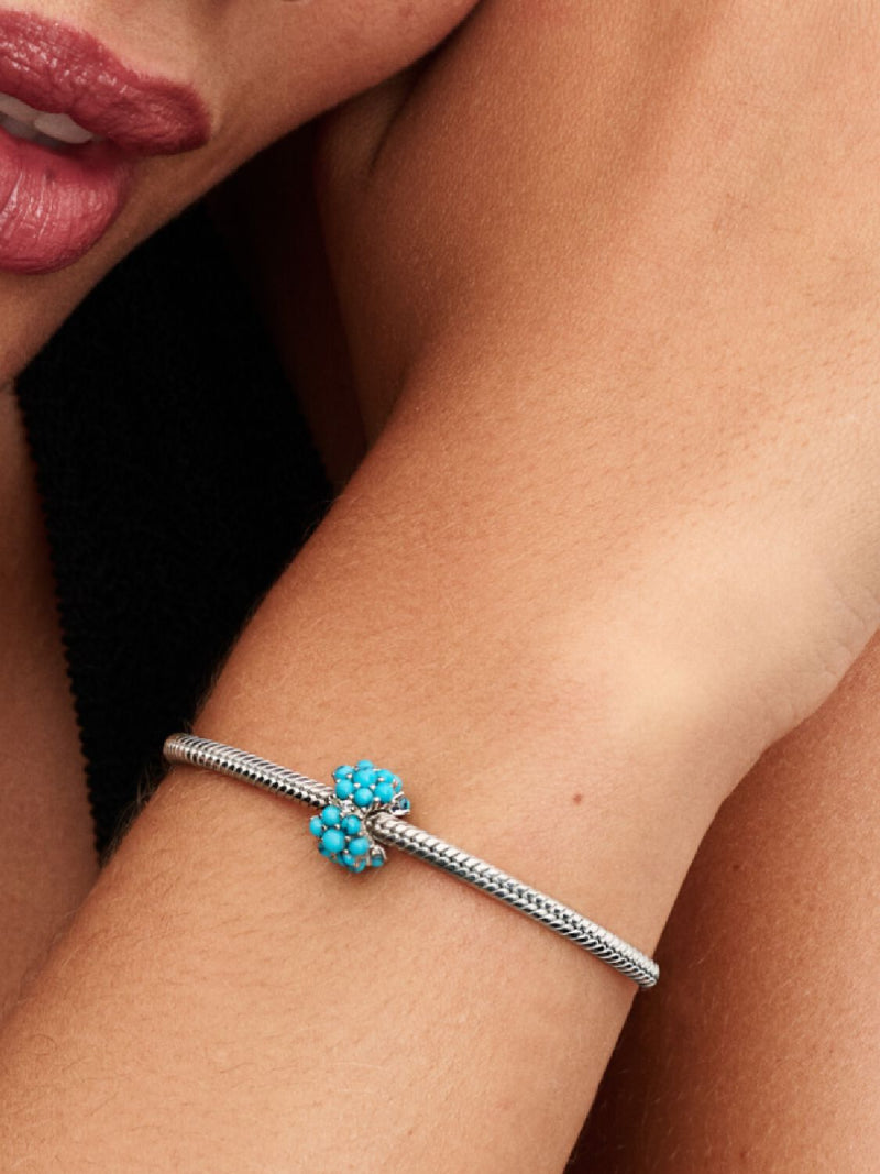Turquoise-coloured Ocean Charm - Sterling Silver - 793897C02
