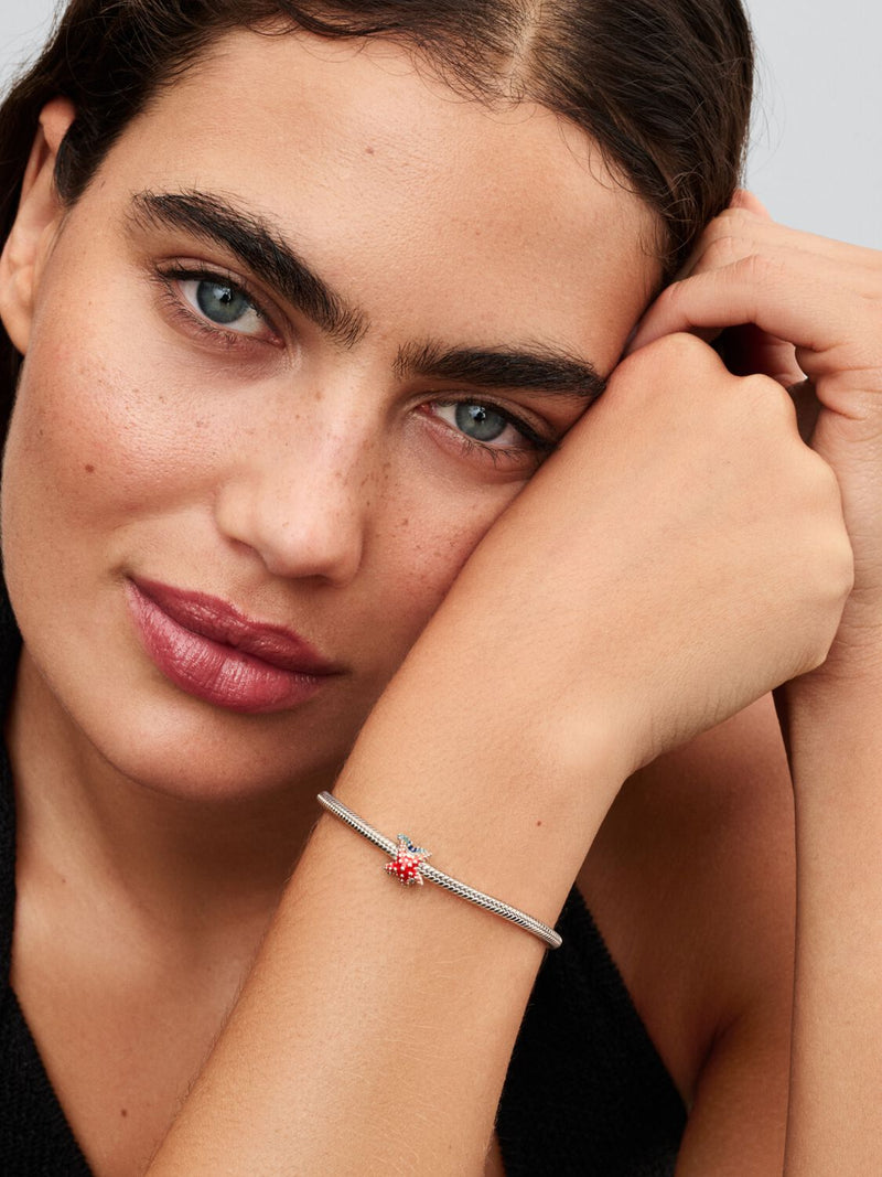 Colourful Starfish Mini Charm - Sterling Silver - 793817C01