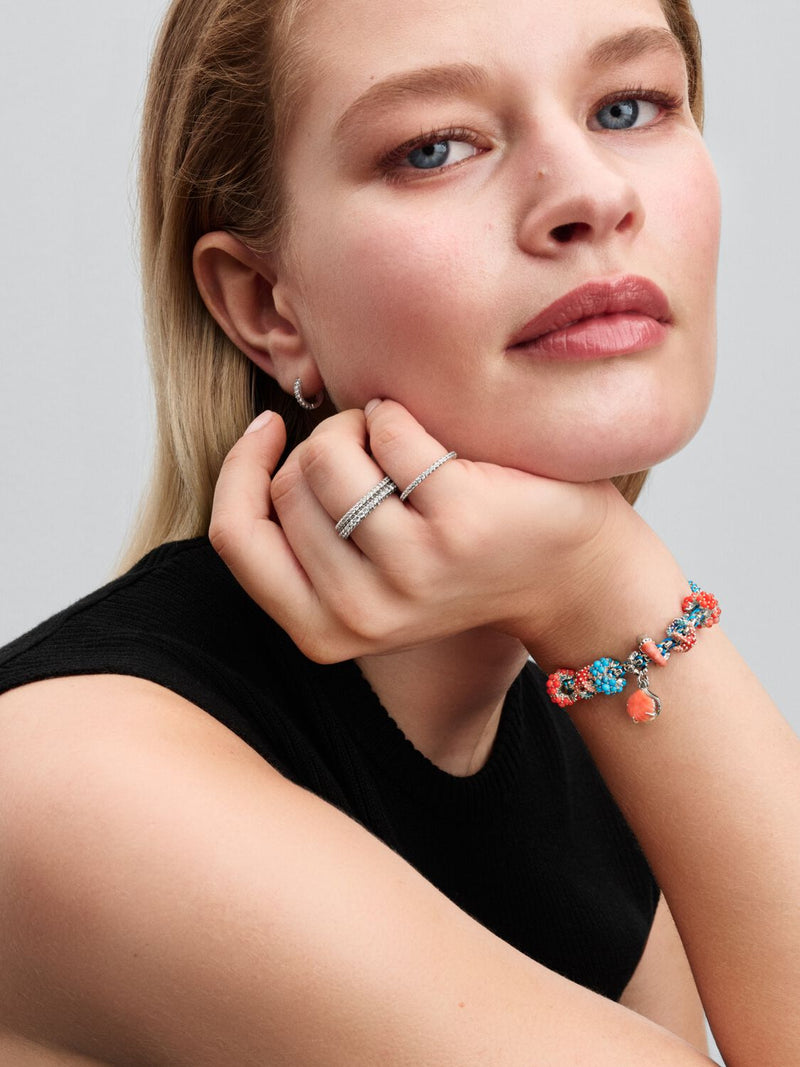 Turquoise-coloured Ocean Charm - Sterling Silver - 793897C02