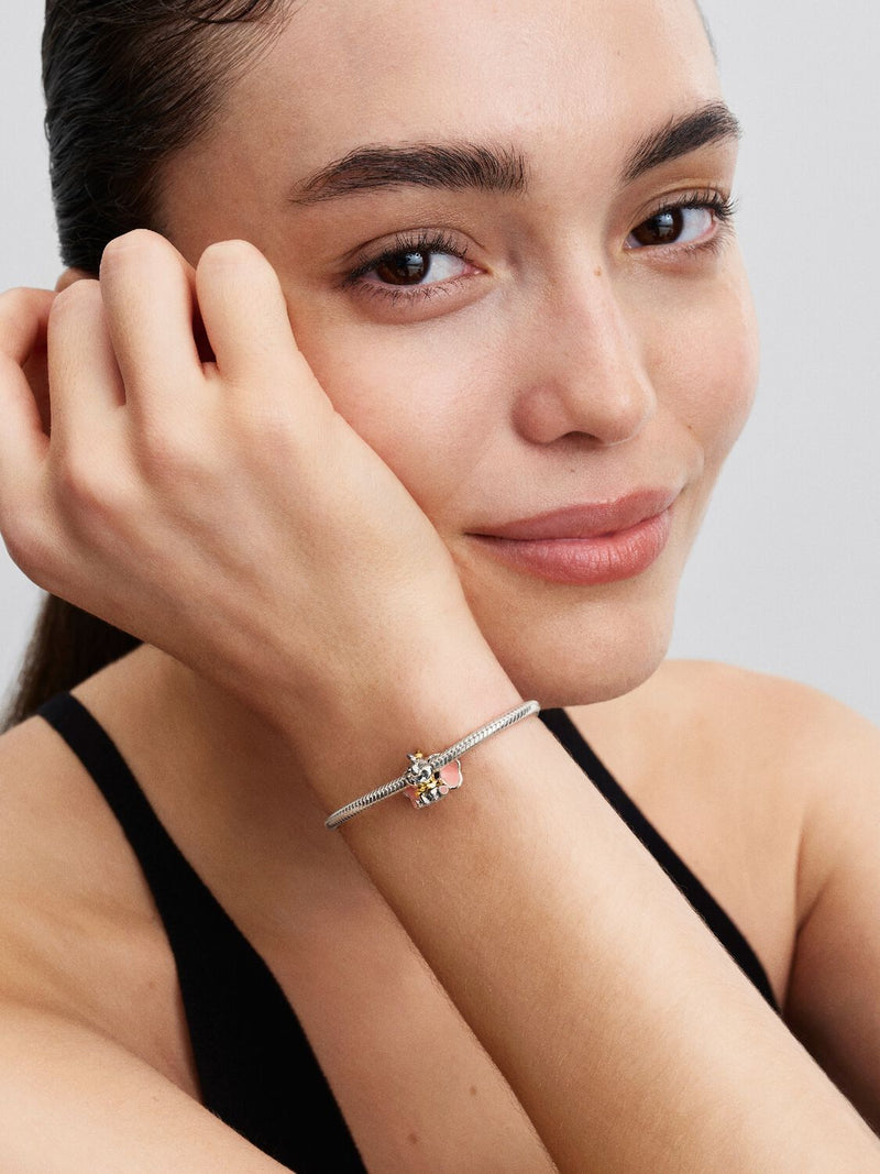 Disney Dumbo Charm - Sterling Silver/14ct Gold Plated - 764023C01