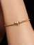Heart Clasp Snake Chain Bracelet - 14ct Gold Plated - 563050C00