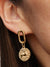 Lion Medallion Charm - 14ct Gold Plated - 763974C01