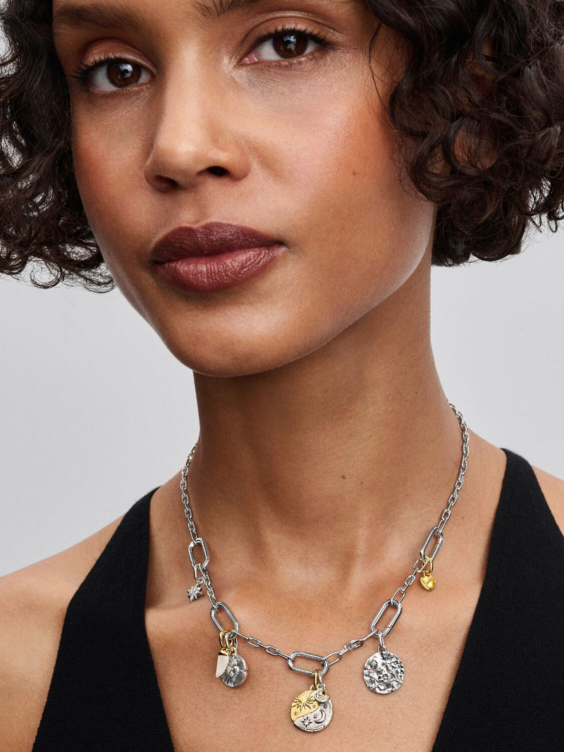 Heart Medallion Charm - Sterling Silver - 793975C01