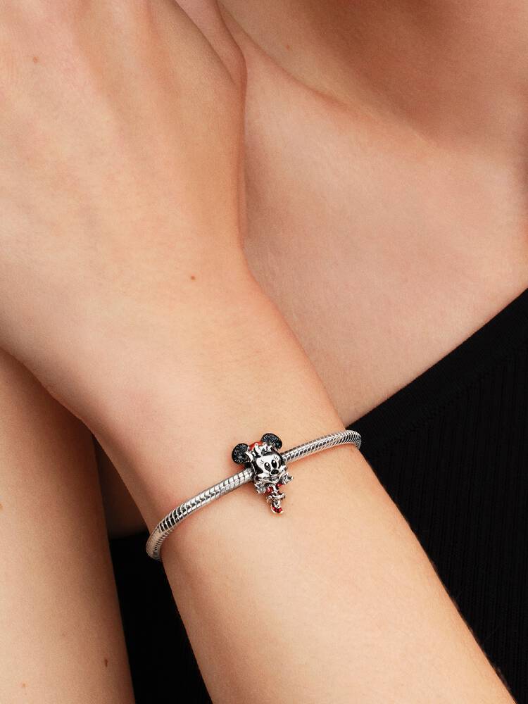 Disney Minnie Mouse Holiday Charm - Sterling Silver - 794218C01