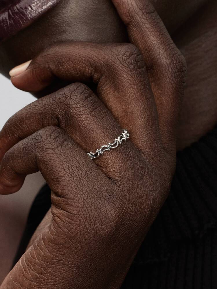 Crescent Moon Ring - Sterling Silver - 194258C00