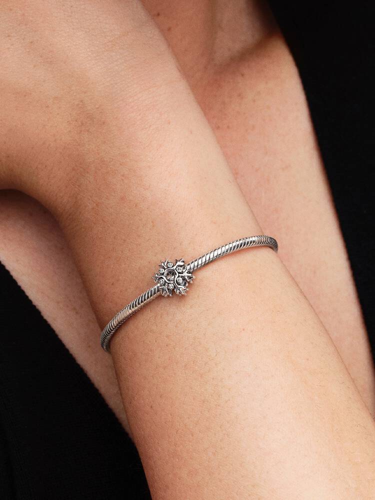 Snowflake Charm - Sterling Silver - 794249C01