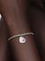 October Heart Dangle Charm - Sterling Silver - 794295C10