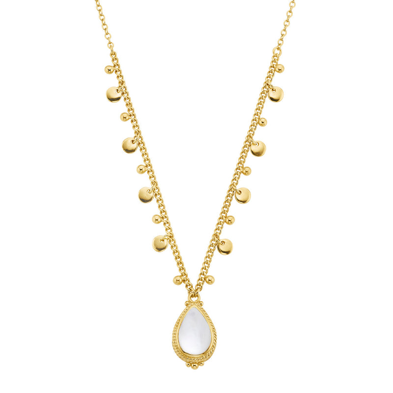 Antigua Charm Necklace - Gold