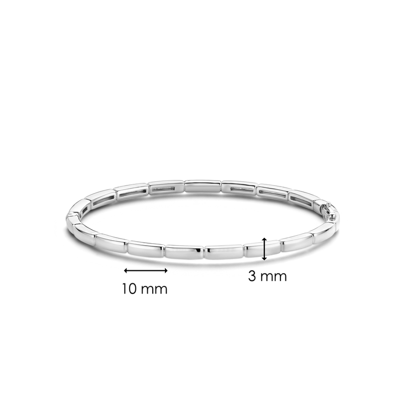 Minimalistic Bangle - Silver - 23001SI