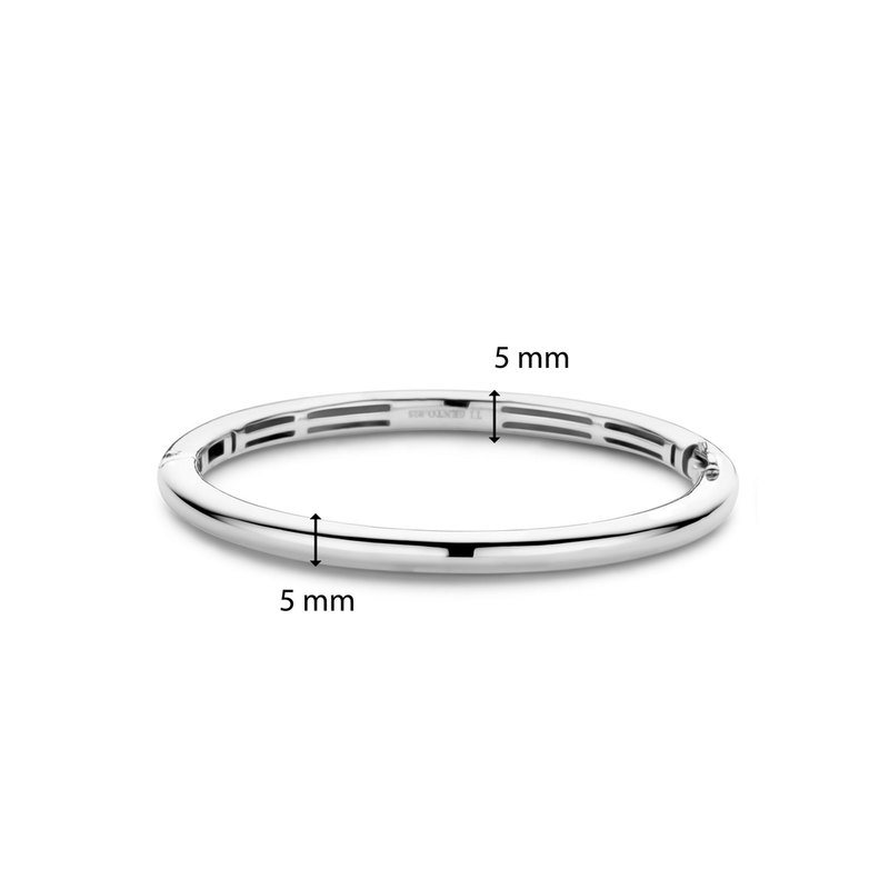 Milano Classic Bangle - Silver - 23010SI