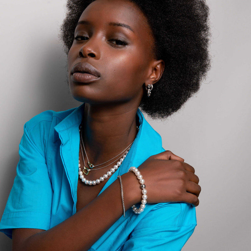 Milano Fine Chain Bracelet - Silver - 23023SI