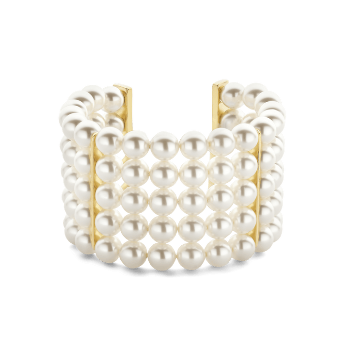 Milano Multi Pearl Bracelet - Gold - 23030YP