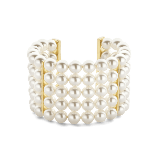 Milano Multi Pearl Bracelet - Gold - 23030YP