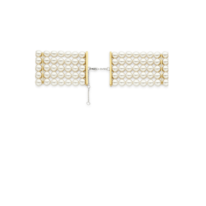 Milano Multi Pearl Bracelet - Gold - 23030YP