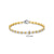 Milano Emerald Cut CZ Bracelet - Gold - 23041ZY