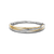 Milano CZ Bangle - Gold/Silver - 23046ZY