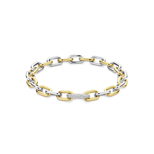 Milano Chain Link Bracelet - Gold/Silver - 23052ZY
