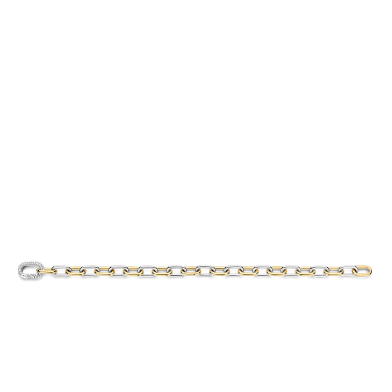 Milano Chain Link Bracelet - Gold/Silver - 23052ZY