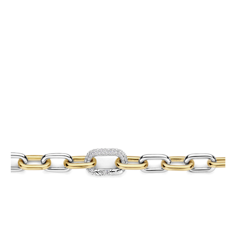 Milano Chain Link Bracelet - Gold/Silver - 23052ZY