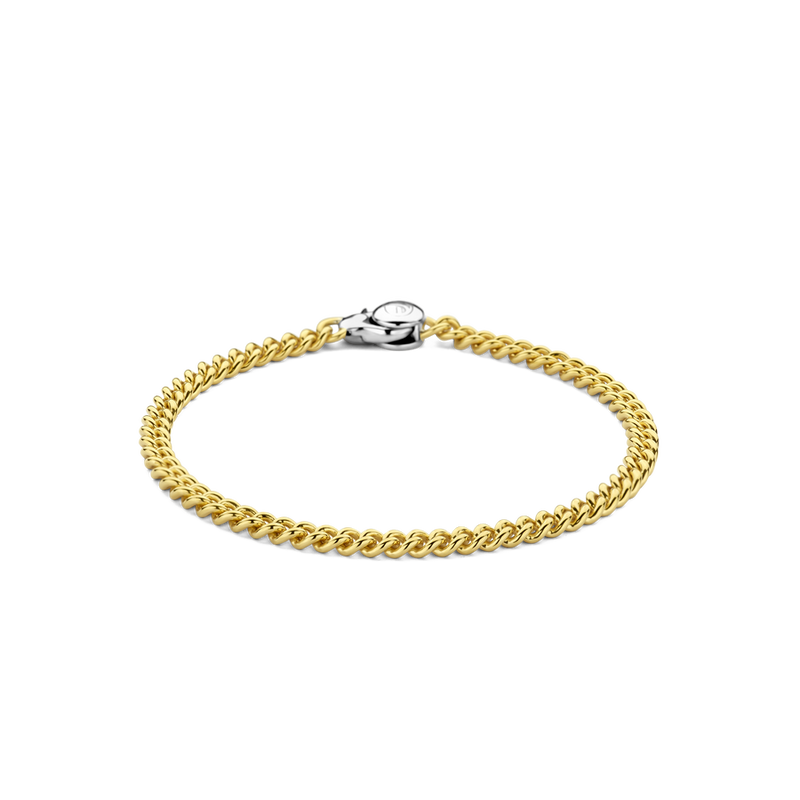 Milano Curb Chain Bracelet - Gold - 23055SY