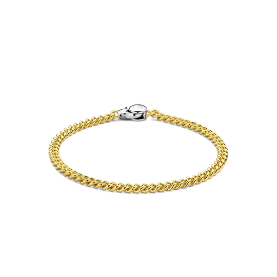 Milano Curb Chain Bracelet - Gold - 23055SY