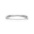 Milano Intertwined Bands Bangle - Silver - 23072ZI