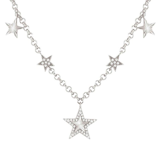 Truejoy Star Necklace - Silver - 240102/007