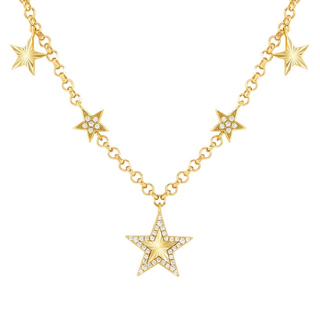 Truejoy Star Necklace - Gold - 240102/009